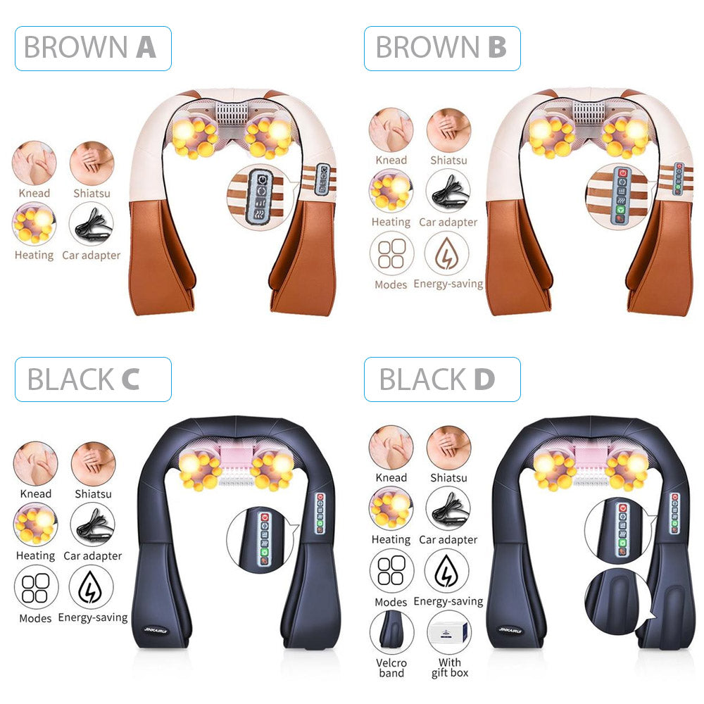 Instant Shiatsu  |  automatic back, neck and shoulder massage with infra red