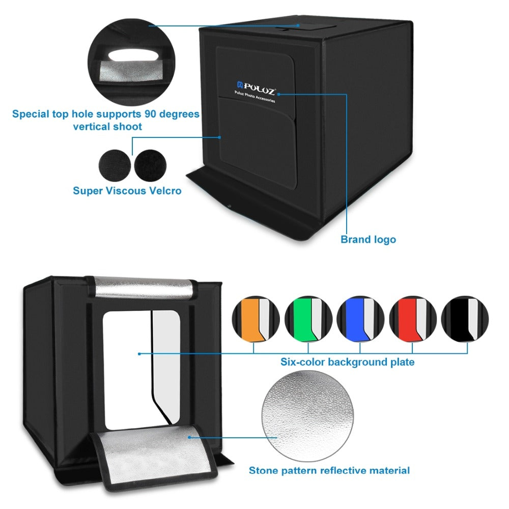 Mini Photo Studio  |  Softbox lightbox for excellent product photography