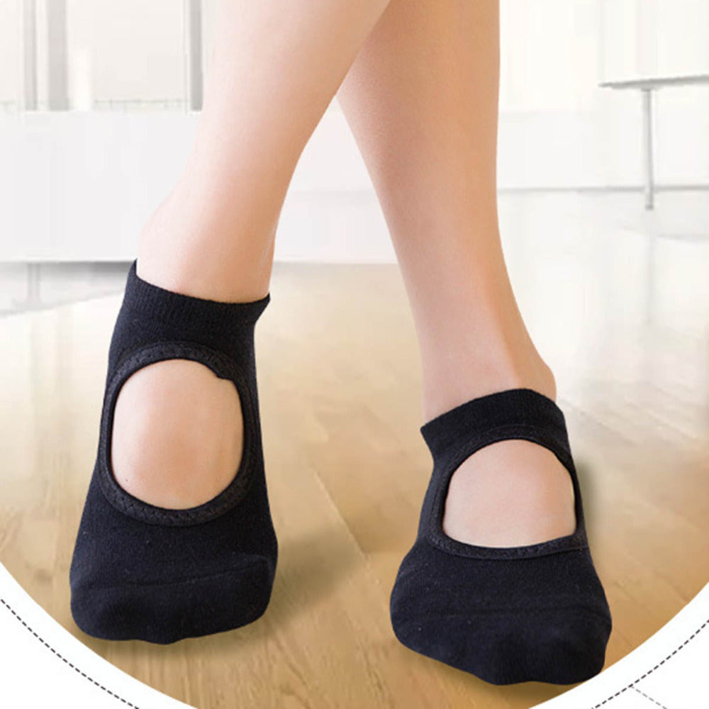 Yoga, Pilates, Dance Socks |  'grippy dot' soles breathable design