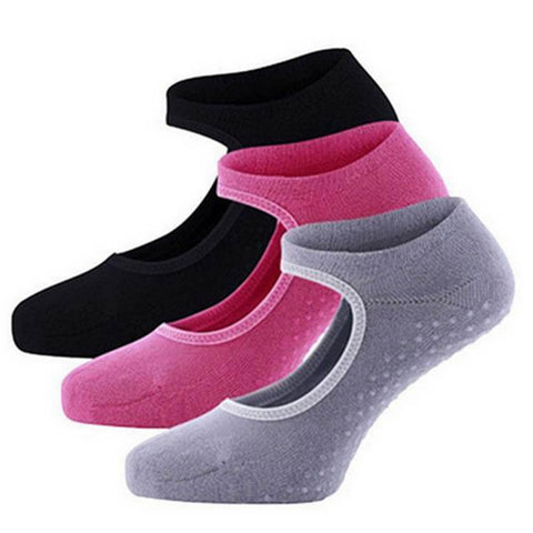 Yoga, Pilates, Dance Socks |  'grippy dot' soles breathable design