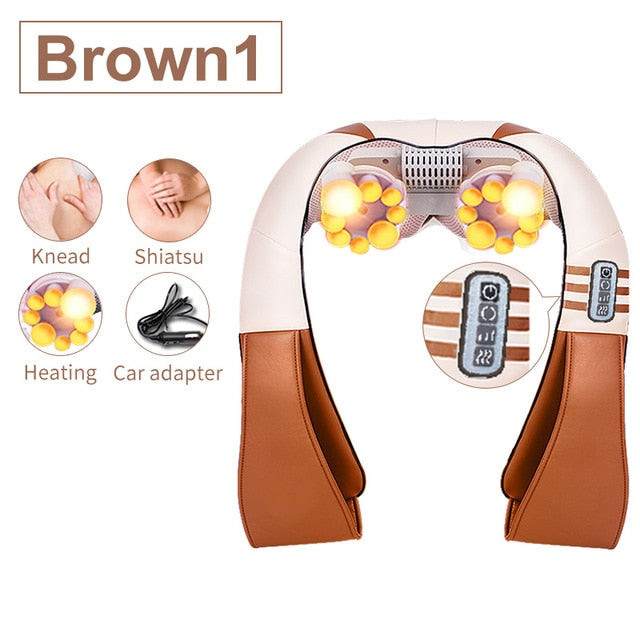Instant Shiatsu  |  automatic back, neck and shoulder massage with infra red