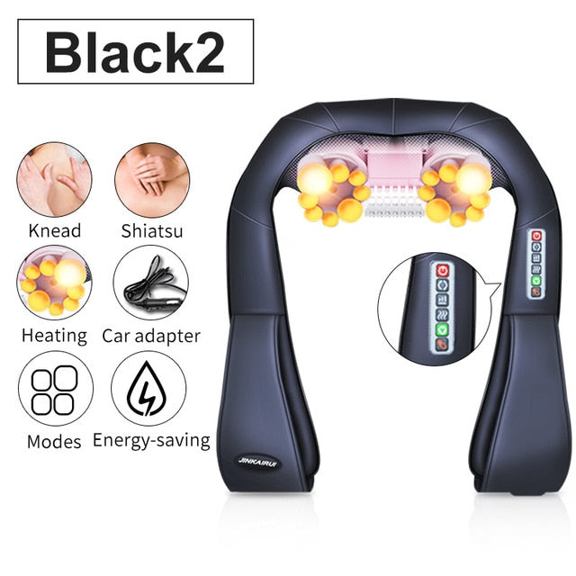 Instant Shiatsu  |  automatic back, neck and shoulder massage with infra red