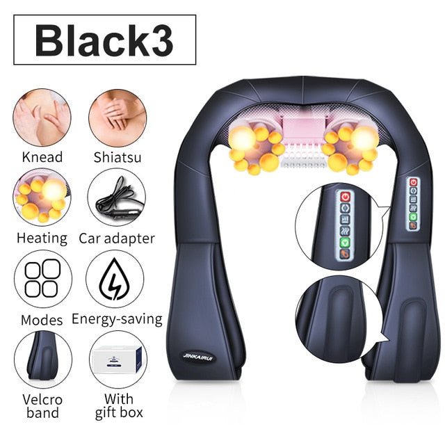 Instant Shiatsu  |  automatic back, neck and shoulder massage with infra red