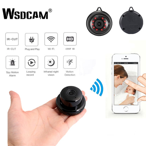 1080p CCTV & 2 Way Radio  |  Compact wireless video camera w/ speaker and mic