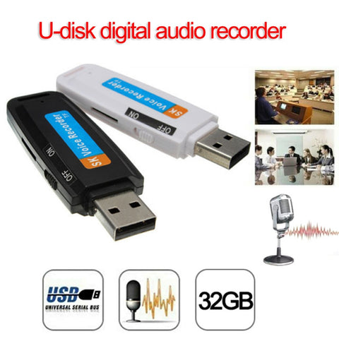 USB Audio Voice Recorder  |  record any sound from upto 20' away