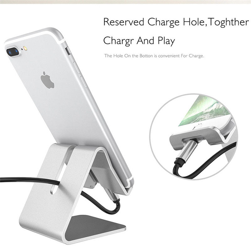 Universal Mobile Phone Stand  |  Conveniently holds your phone 'hands free'